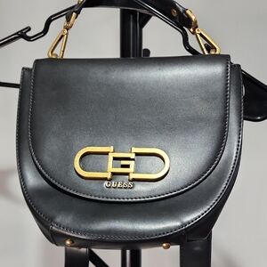 GUESS Black and Gold Women's Bag